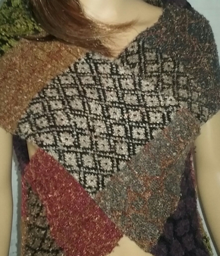 Wrap sweater /CUBO sz 8 - 10. Sh 15 x 2